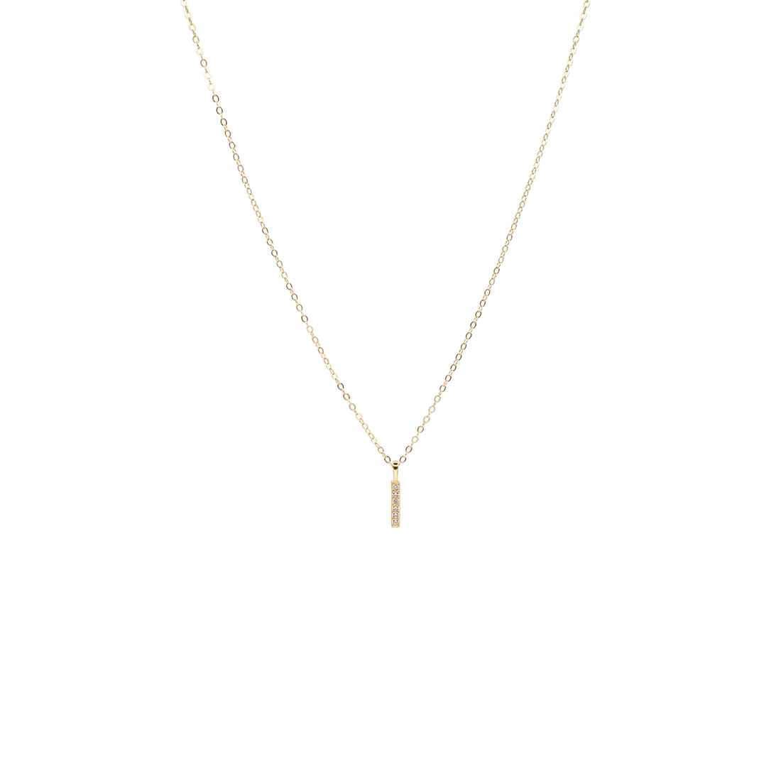 14K Light Gold-Plated S925 Sterling Silver Necklace